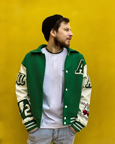 custom letter man jacket manufacturer